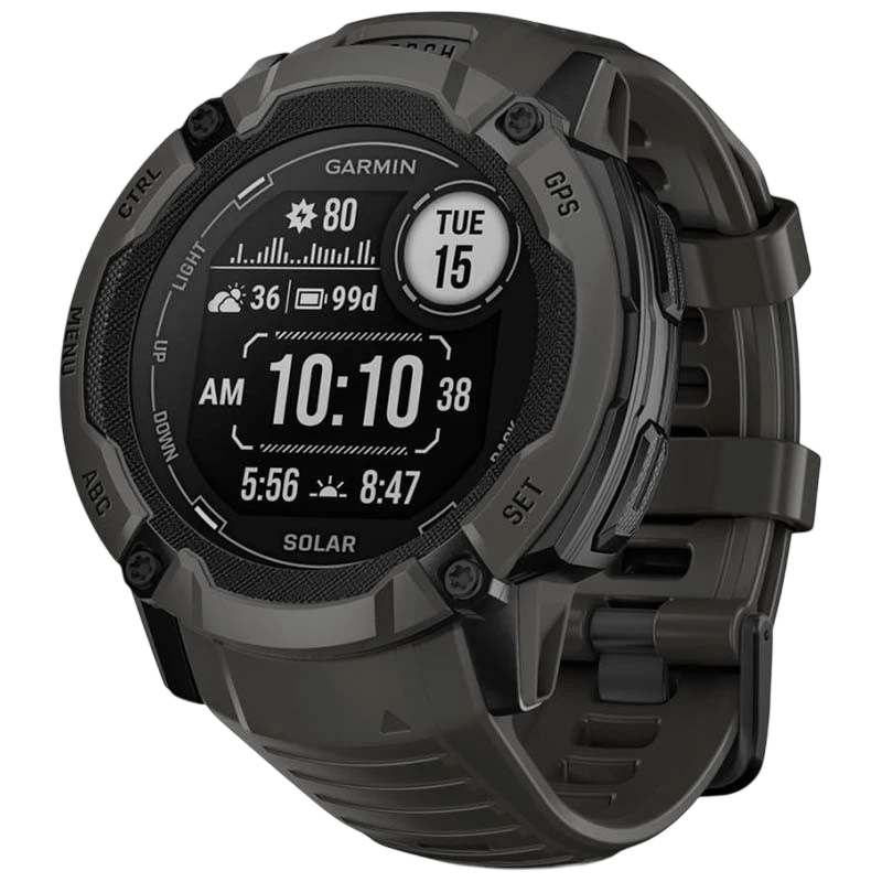 Garmin Instinct 2X Solar 50mm Negro Reloj inteligente con GPS