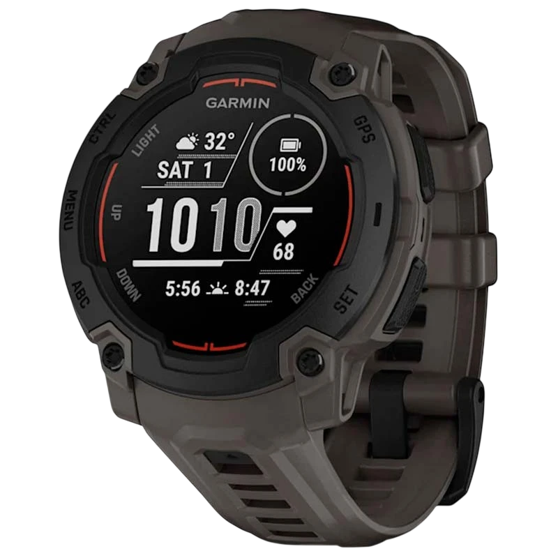 Garmin Instinct E 45mm Negro con Correa Carbón Reloj Inteligente con GPS