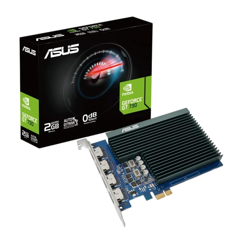 ASUS GeForce GT 730-4H-SL-2GD5 2 GB GDDR5 Negro