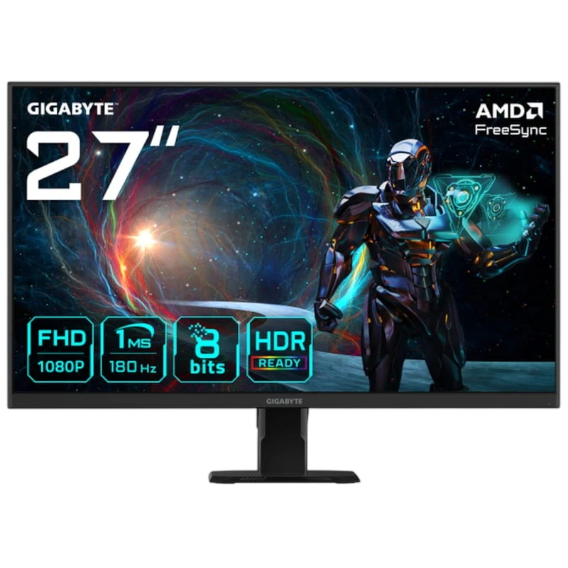 Gigabyte GS27FA 27 FHD SS-IPS 180 Hz HDR Ready FreeSync Negro