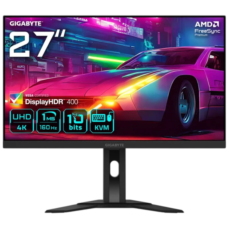 Gigabyte M27UA 27' 4K UHD SS-IPS 160 Hz FreeSync Premium Negro