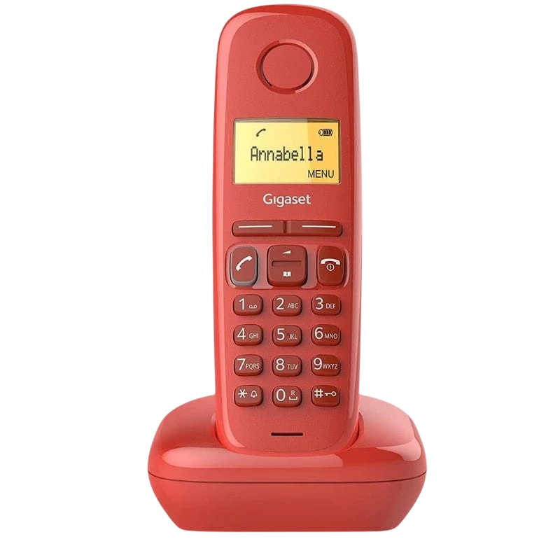 Gigaset A170 DECT/analógico Granate Teléfono
