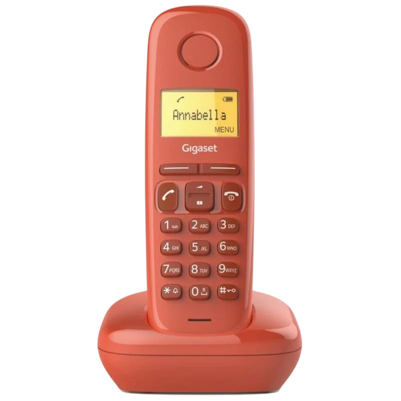 Gigaset A170 DECT/analógico Rojo Teléfono