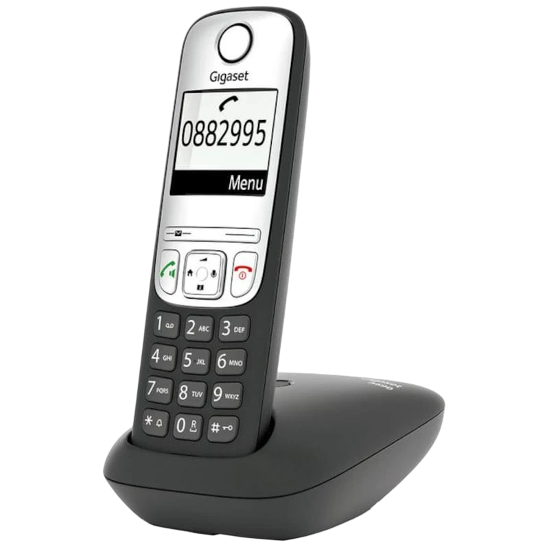 Gigaset A690 Teléfono DECT/analógico Negro Teléfono Fijo