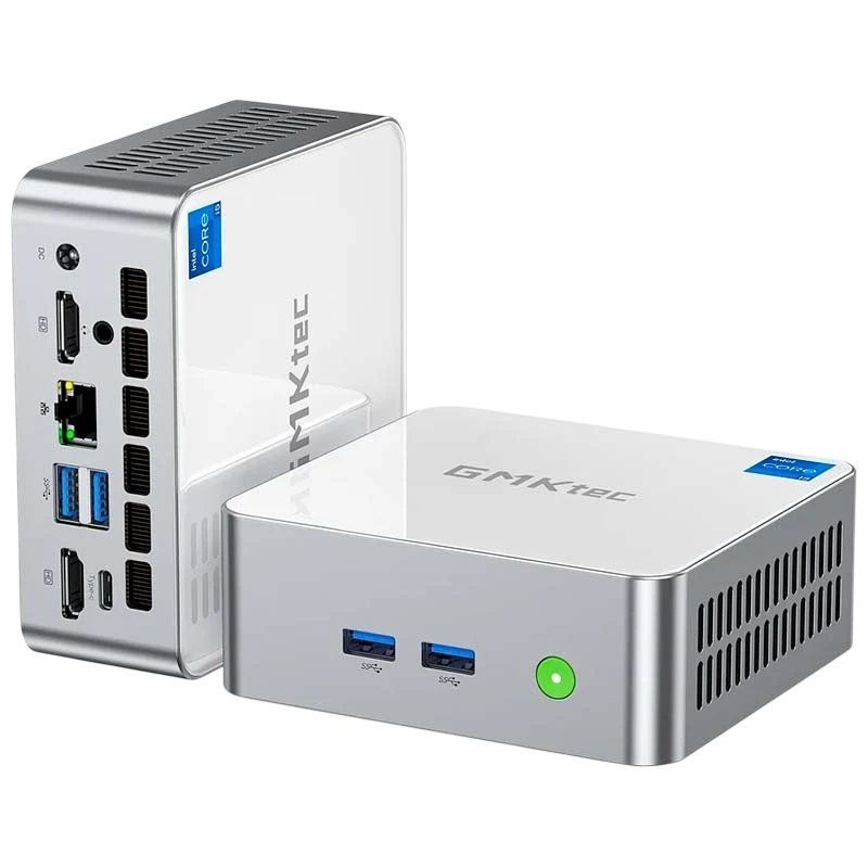 GMKtec NucBox M3 Intel i5-12450H/16GB/512GB SSD/Windows 11 Pro Plata Mini PC