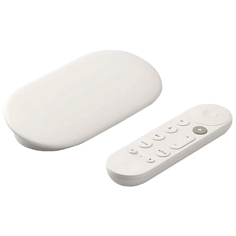 Google TV Streamer 4K con IA y mando por voz Porcelana Android TV