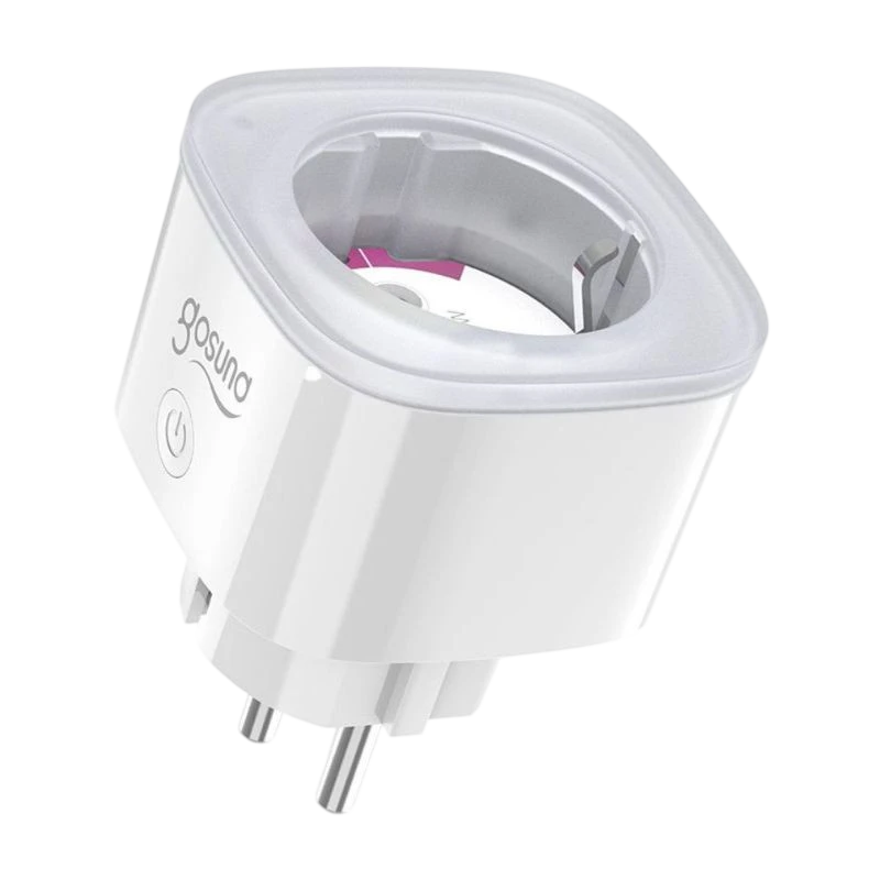 Gosund EP8-M Enchufe Inteligente WiFi Compatible Alexa y Google Blanco