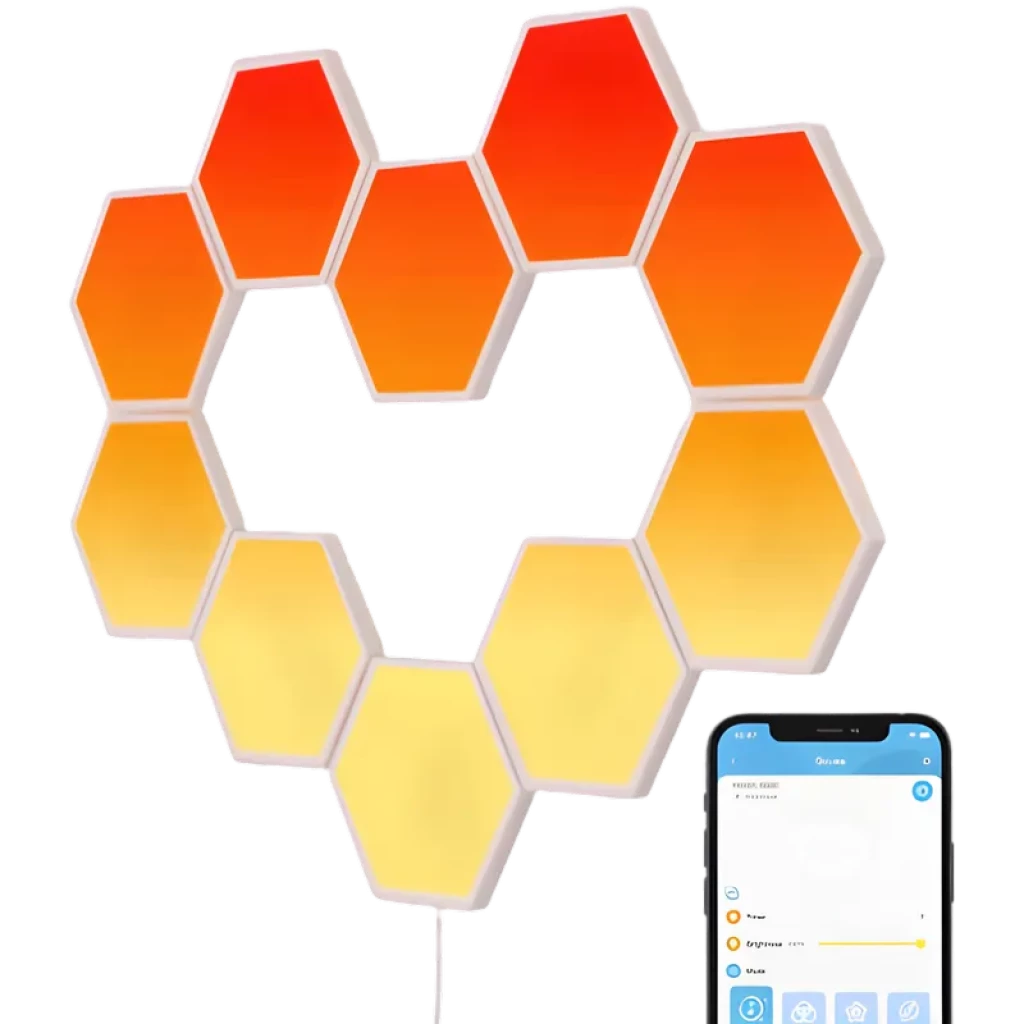 Govee H6061 Glide Hexa Light RGBIC Wifi Bluetooth Panel de luz inteligente