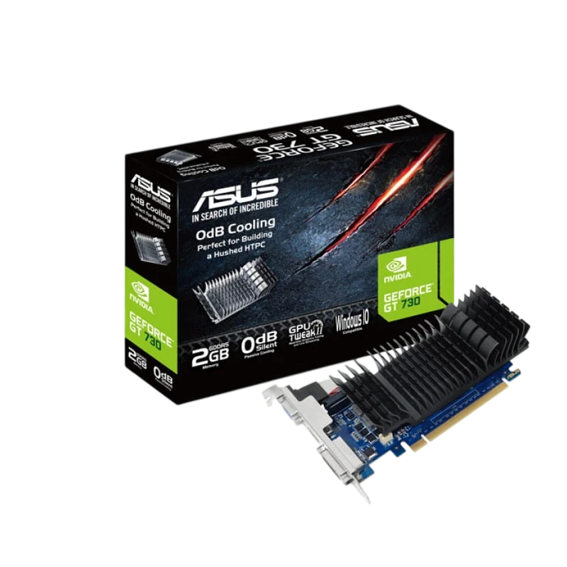 ASUS GT730-SL-2GD5-BRK NVIDIA GeForce GT 730 2 GB GDDR5 Negro