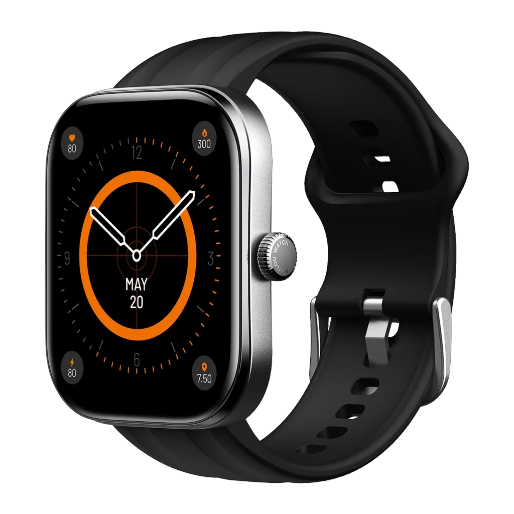 Haylou Watch Faro Negro Llamadas Bluetooth Monitor de Salud 24H