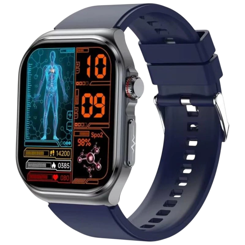 Hello ET585 Silicona Azul Reloj inteligente