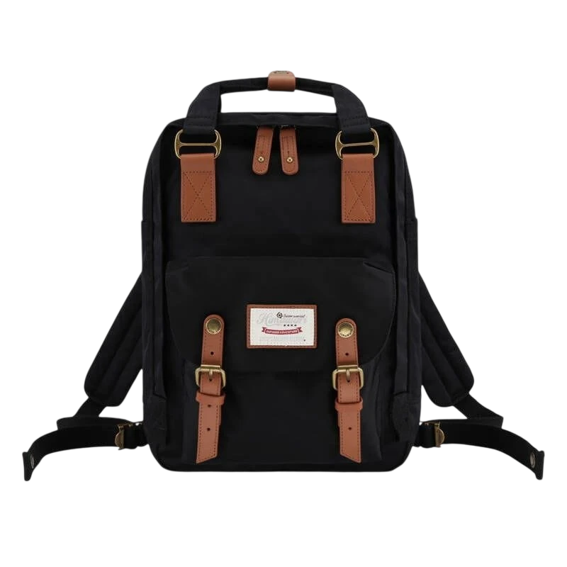 Himawari 188L Negro y Marrón Mochila para portátil