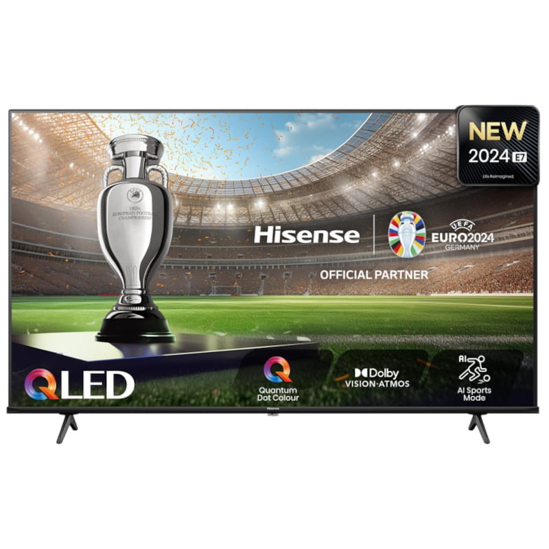 Hisense 65E7NQ 65' QLED 4K Ultra HD Smart TV Wifi Negro Televisor