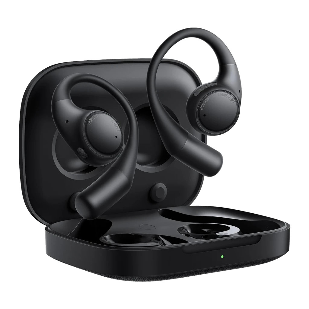 Auriculares Honor Earbuds Open Negro Cancelación de Ruido Open-Ear Bluetooth 5.2
