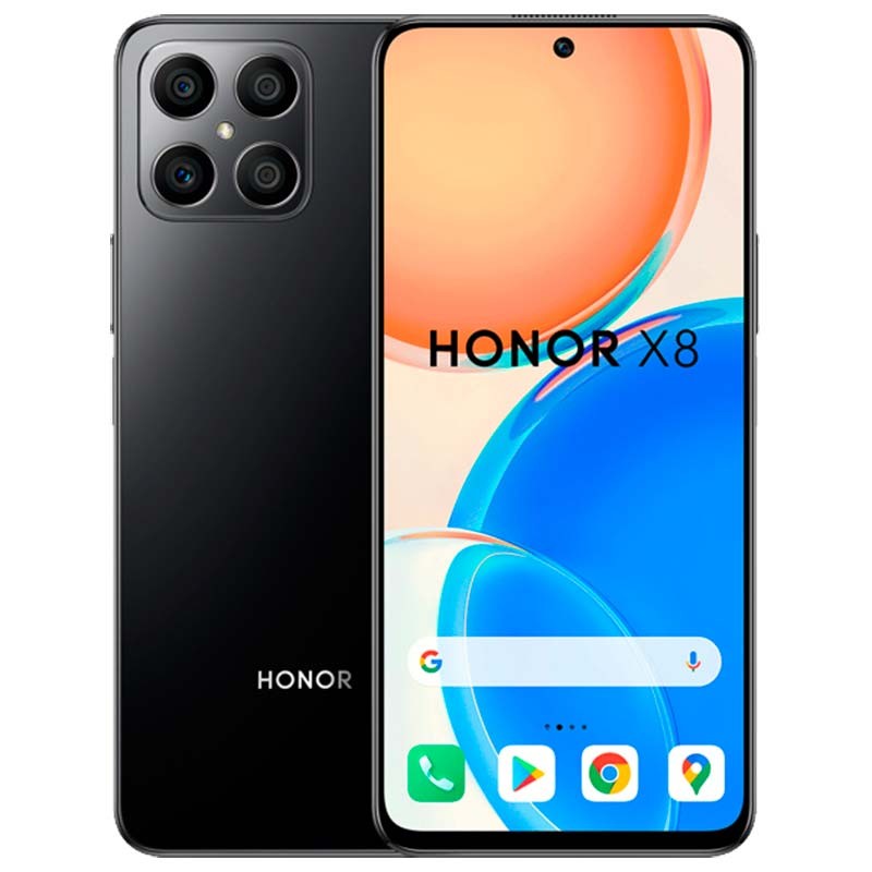 Honor X8 6GB/128GB Negro Teléfono móvil