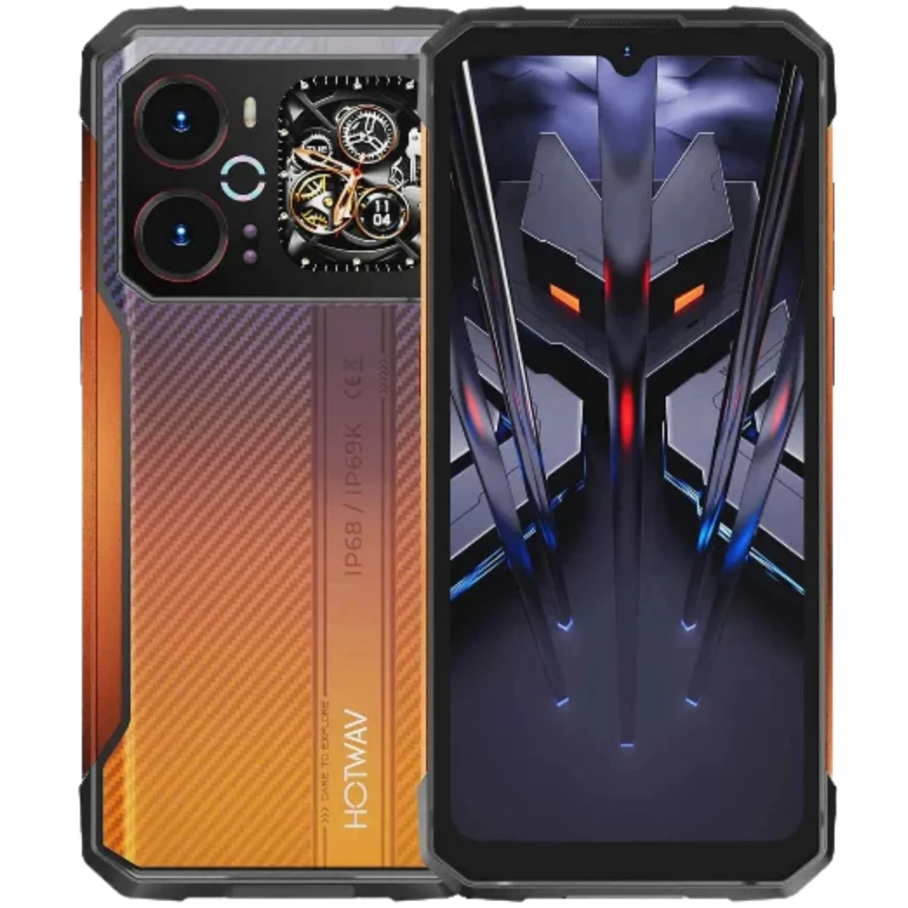 Hotwav Cyber 18 4G 256 GB Naranja 8 GB 6200 mAh