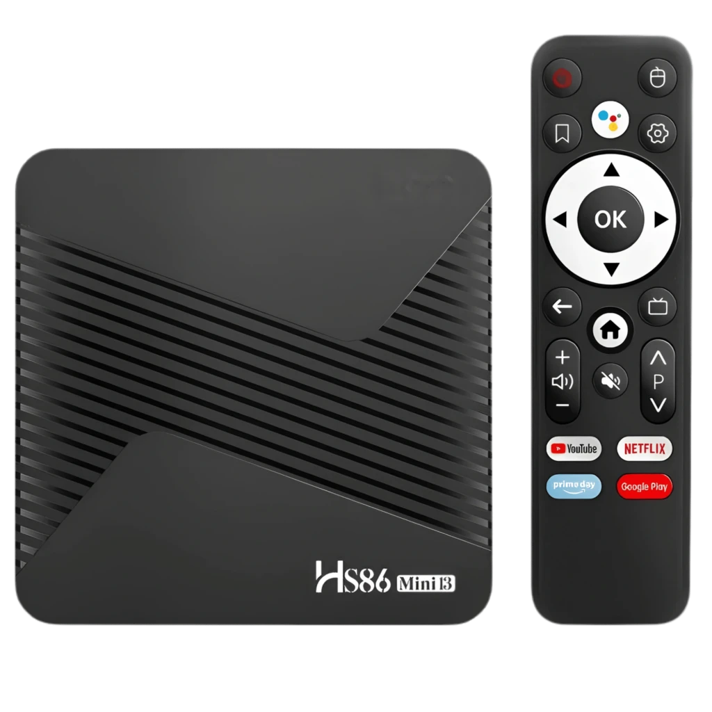MINI13 HS86 4GB/32GB 8K Android 14 WiFi 6 Dual Band Android Tv Box