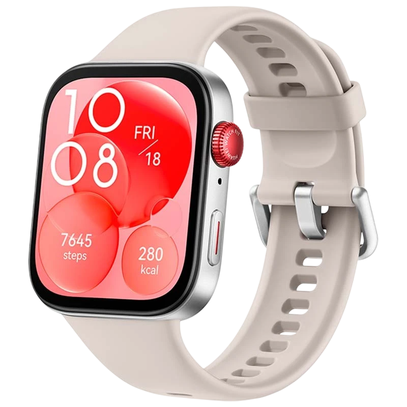 Huawei Watch Fit 3 Blanco Reloj inteligente con GPS