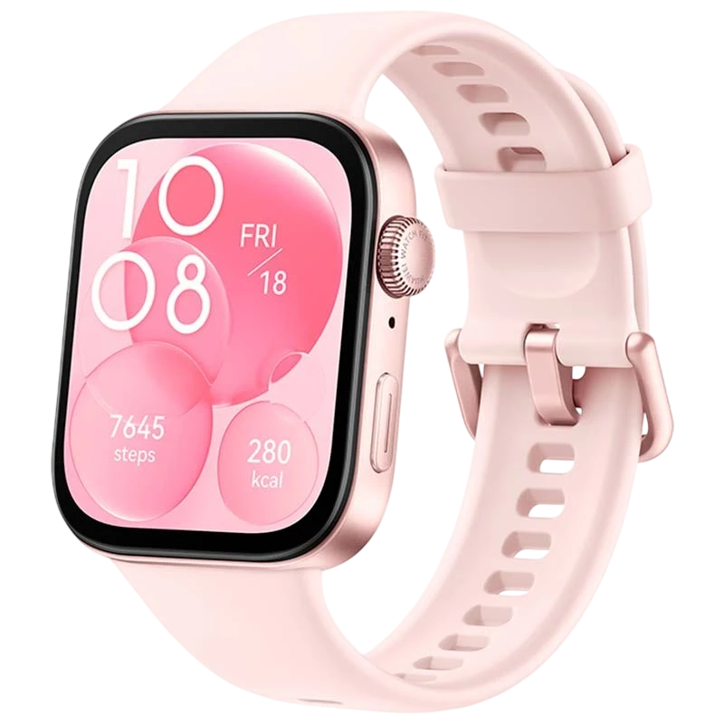 Huawei Watch Fit 3 Rosa Reloj inteligente con GPS