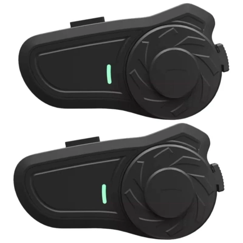 Hysnox X2 (Pack de 2) Full Duplex Intercomunicador para moto 2 interlocutores