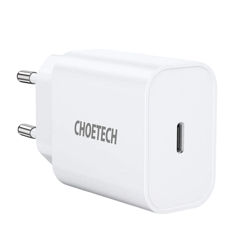 Cargador Choetech con USB Tipo-C de 20W
