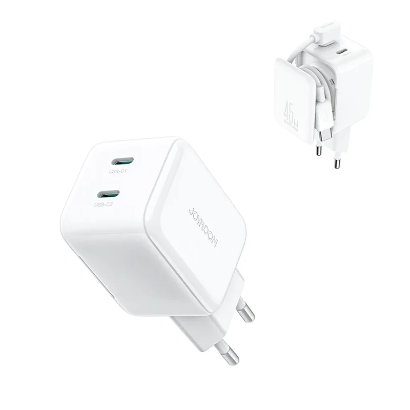 Cargador Joyroom 20W con Doble Puerto Tipo C 