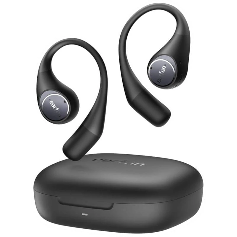 Earfun OpenJump TWS Negro Auriculares Bluetooth
