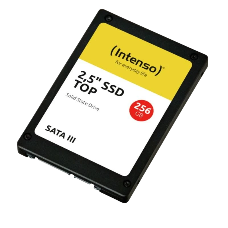 Intenso Top 256 GB SATA III 2,5 pulgadas 3D NAND Negro / Blanco