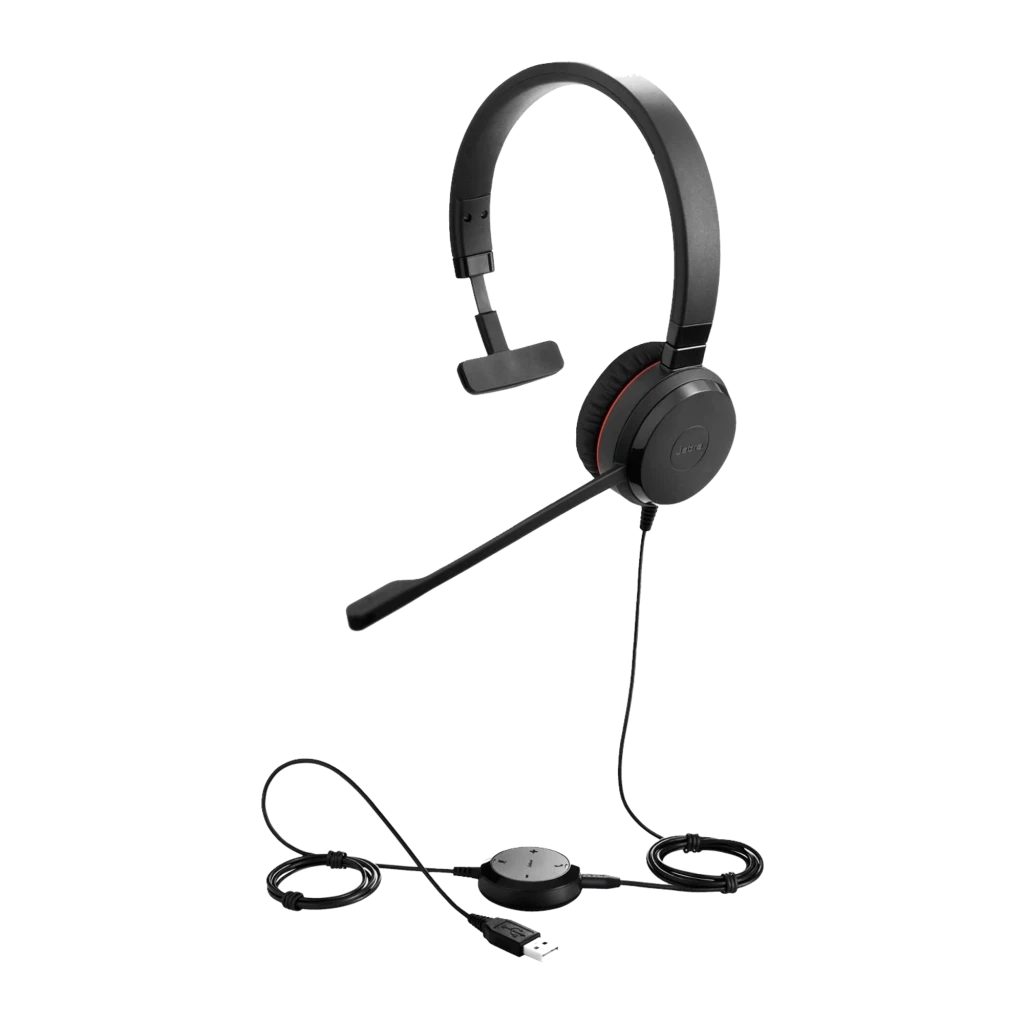 Auriculares Jabra Evolve 30 II UC Mono Diadema USB-A + Jack 3,5mm 32Ω
