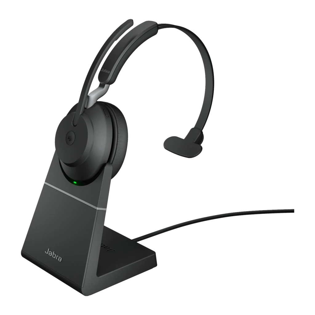 Auriculares Jabra Evolve2 65 Mono Multipunto Diadema 24h Bluetooth 5.0 40mm