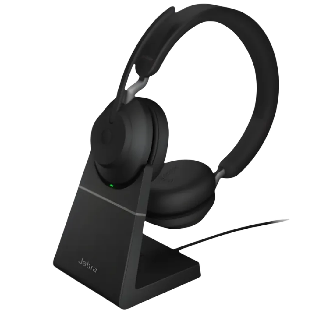 Jabra Evolve2 65 Auriculares Inalámbrico Diadema Stereo USB-C MS con soporte de carga