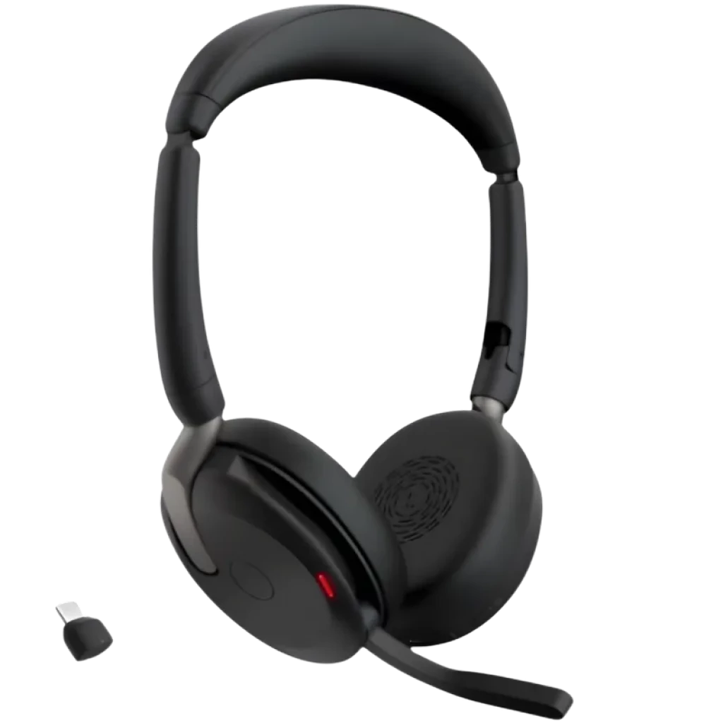 Jabra Evolve2 65 Flex Link380c UC Stereo Auriculares de diadema ANC híbrido