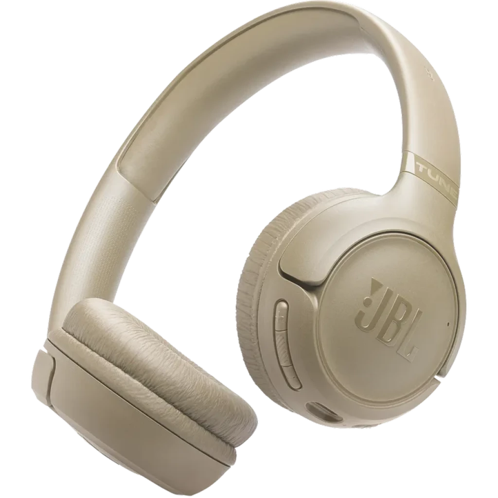 JBL Tune 530BT 76h Autonomía Bluetooth 6.0 Beige Auriculares Inalámbricos On-Ear