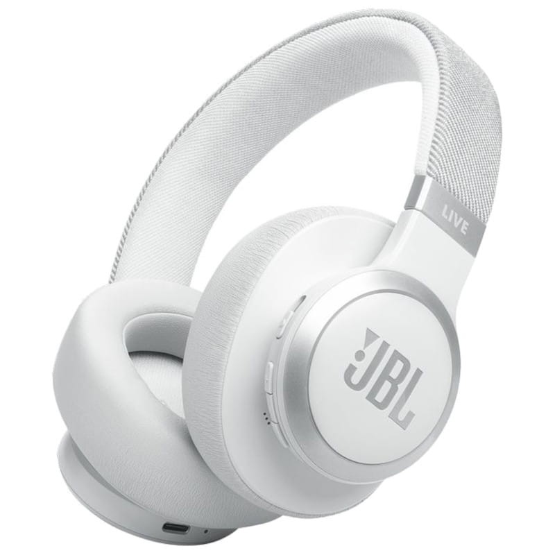 JBL Live 770NC ANC Bluetooth Blanco