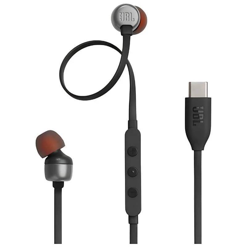 JBL Tune 310C USB-C Negro Auriculares In-Ear