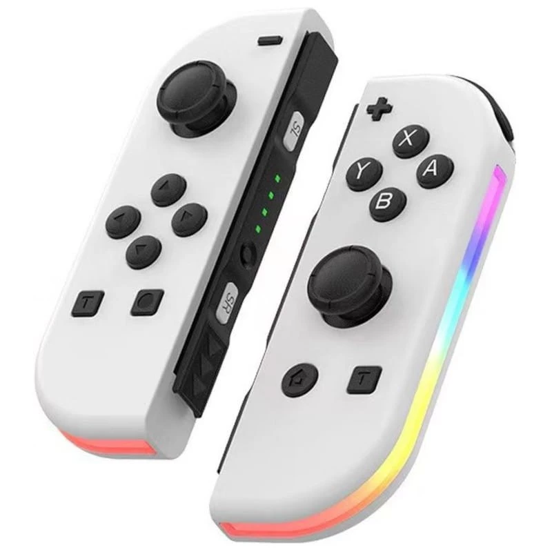 Mando J-C Set Izq/Dcha Blanco con RGB