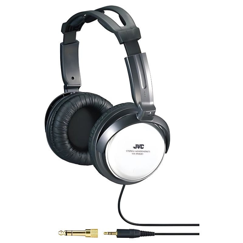 JVC HA-RX500-E Negro y Blanco de Diadema