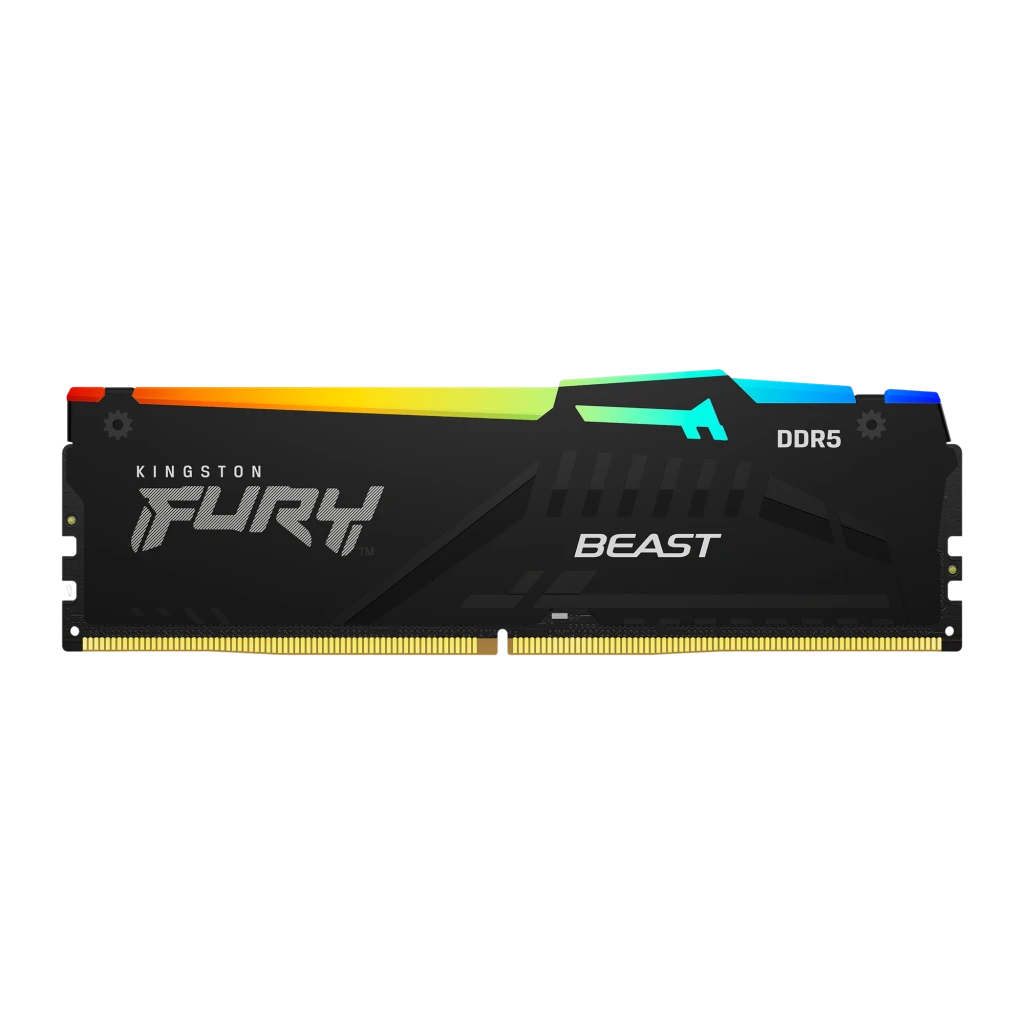 Memoria RAM Kingston FURY Beast RGB DDR5 5600MHz 32GB 1x32GB
