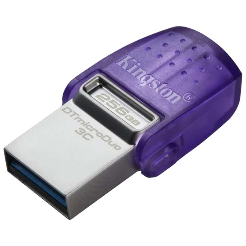Kingston Technology DataTraveler microDuo 3C 256 GB Púrpura