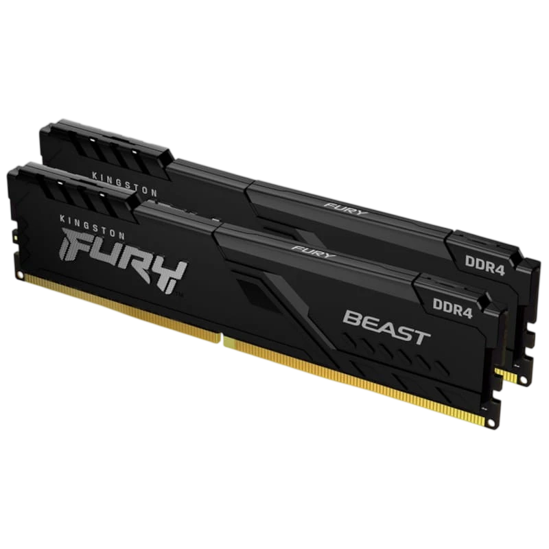 Kingston Technology FURY Beast 32GB (2x16GB) 3200MHz CL16 Negro