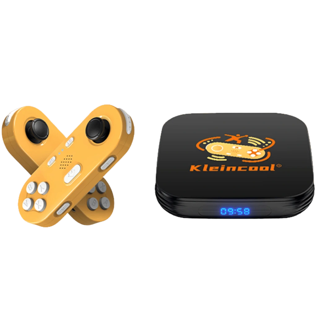 KLEINCOOL X8 Motion-sensing game box-LS043 4K Somatosensory 64GB Android TV Box y Consola Retro