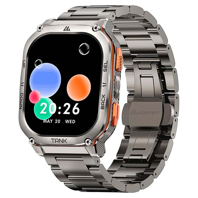Kospet Tank M3 Ultra Edición Especial Plata Reloj inteligente