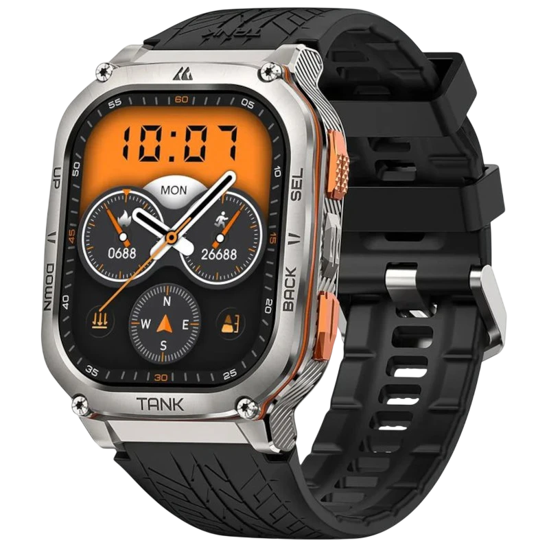 Kospet Tank M3 Ultra Plata Reloj inteligente