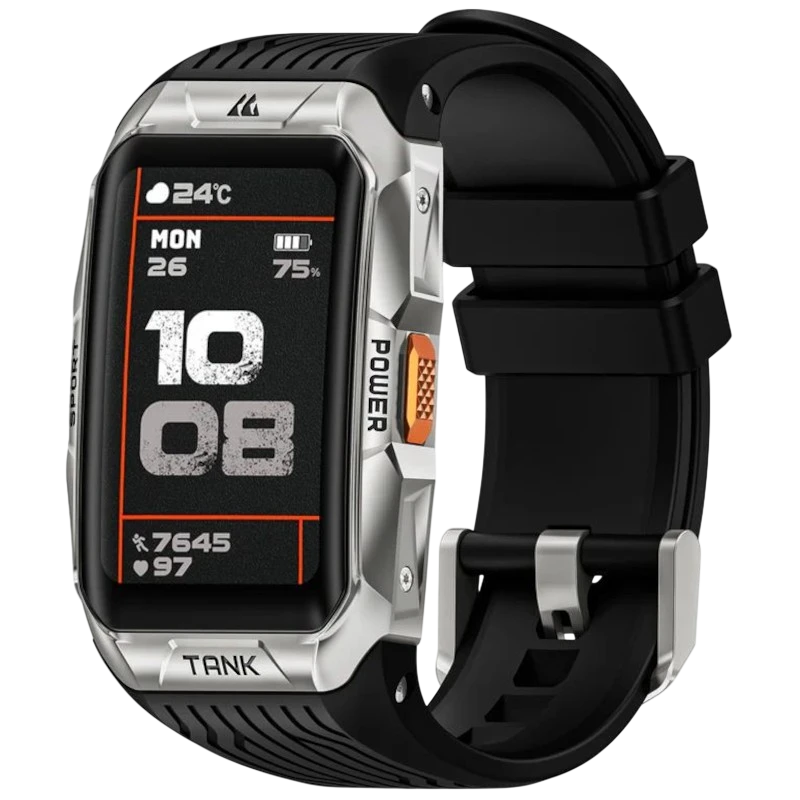 Kospet Tank X2 Ultra GPS Plata Reloj inteligente
