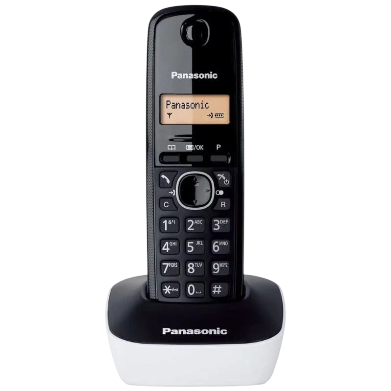 Panasonic KX-TG1611 Negro Blanco Teléfono inálambrico DECT