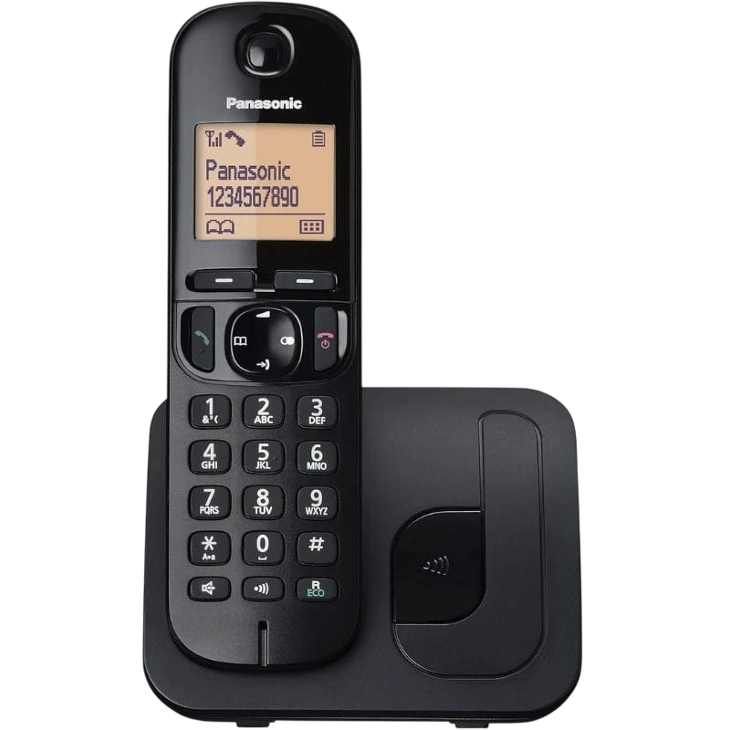 Panasonic KX-TGC250SPW Negro Teléfono Inalámbrico