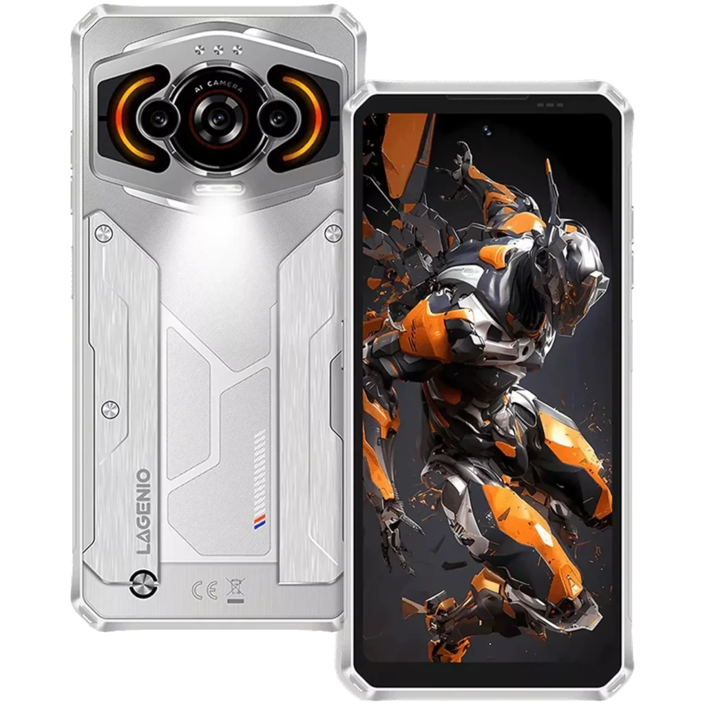 Lagenio Panther 1 128GB Plata Pantalla de 6.7 pulgadas 4GB de RAM Cámara de 13 MPx