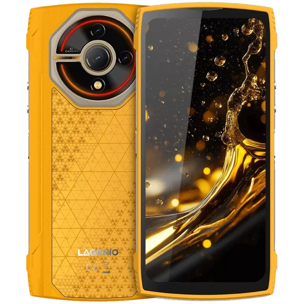 Lagenio Panther 2 Pro 256GB Amarillo Procesador Unisoc 8GB de RAM Pantalla de 6.7 pulgadas