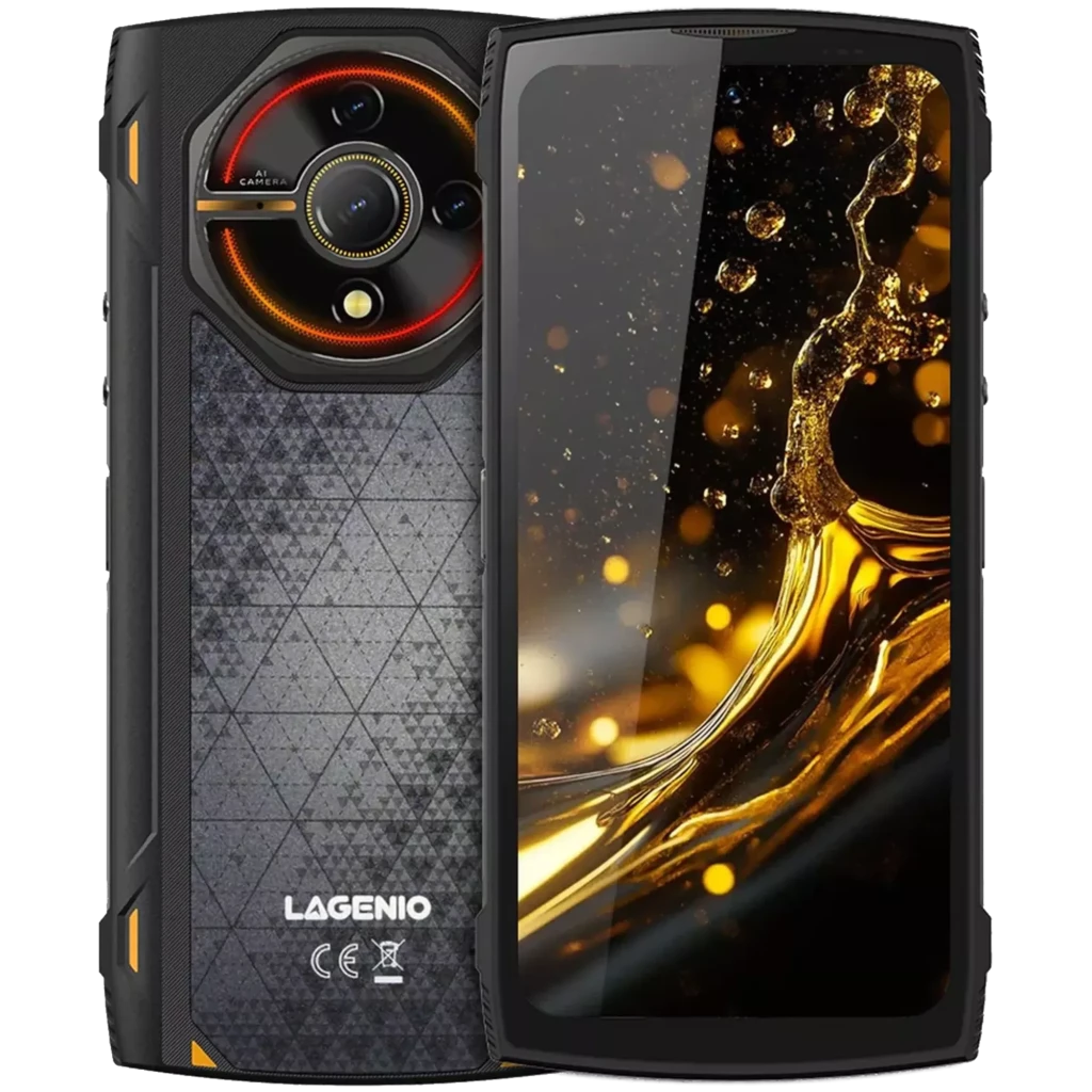 Lagenio Panther 2 Pro 256GB Negro Batería de 5150 mAh 8GB de RAM Triple resistencia a los elementos