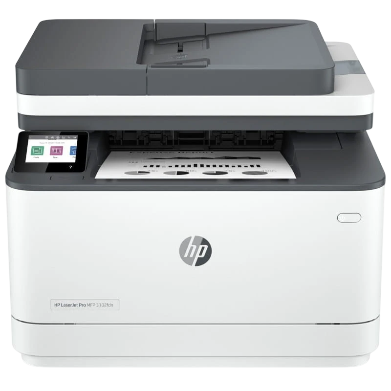 HP LaserJet Pro 3102fdn Láser Blanco y Negro Blanco